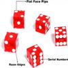 GSE Games & Sports Expert Instant Casino Craps Game Set, Including 5-Pack 19mm Casino Dice, 3" Craps ON/Off Poker Button for Craps Games, Family Game Night view 3