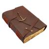 Lord of Battles Medieval Leather Journal, Handmade Antique Paper Notebook, 7 x 5 Inch Vintage Writing Journal for Sketching, Travel & Diary Use (Seafarer Log Journal) view 1