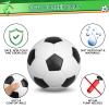 5 Inch Foam Mini Soccer Balls for Indoor Mini Soccer Hoops, Soft Squishy Soocer for Soccer Game Sets | Swimming Pool Balls Beach Balls Great Sport Gift for Adults & Kids Sensory Stress Balls 3 Pack view 3