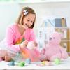 Lollipop Porcelain Tea Set for Little Girls | Kids Tea Party Toy with Teacups and Saucers | Delightful Girls Tea Set for Ages 4-12 | Charming Porcelain Tea Cups for Childs -13 pcs Teacups Sets view 3