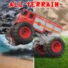 Desdoni Remote Control Car, RC Fire Truck for Kids, RC Monster Truck Toy 2.4GHz 1:18 Scale Model Vehicle with LED Lights Sounds Racing Sport Toy Car for Adults Boys Girls Kids Gift 2Pcs Batteries view 3