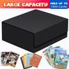 1800+ Trading Card Storage Box, Magnetic Closure Toploaders Storage Box Hold 600+ 35PT 3"x4" Standard Toploaders, PU Leather Card Deck Boxes Fit for MTG,Marvel,Sport Cards,Game Cards, Business Cards view 4