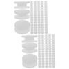 VILLFUL 200pcs Plastic Belt Pulley Wheels for Projects Mini Gear Replacement for Science Education Aircraft Repairs and Models view 1