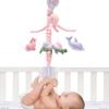 Lambs & Ivy Sea Dreams Dolphin/Turtle Musical Baby Crib Mobile Soother Toy view 2