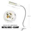 JUIYU Microscope Accessories Kit LED Clip-On Desk Lamp 20W Multi Lamp Beads Replaceable Bulb Multi-Function Desk Lamp, Repair Spotlight Reading Book Night Light Microscope Slides (Color : Light Bulb) view 2