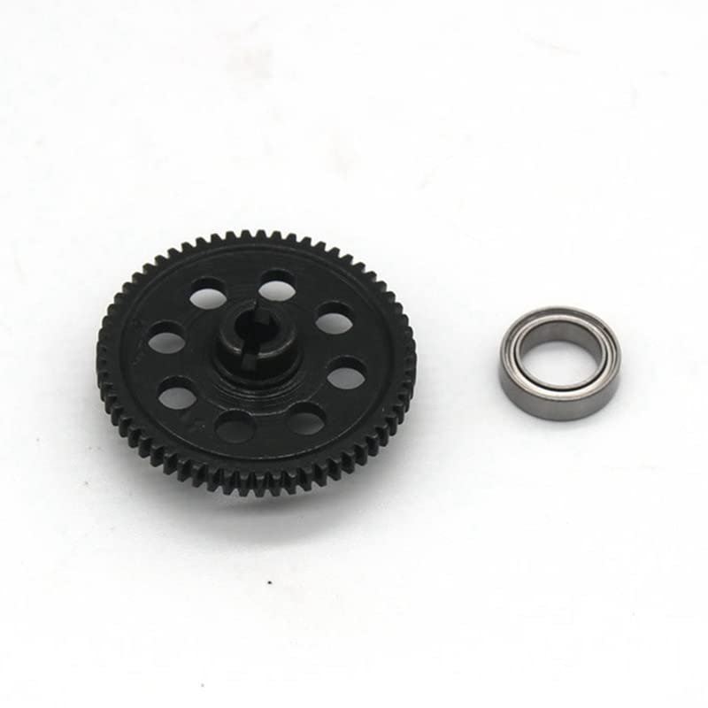 Metal 60T Main Gear Reduction Gear 7640 Compatible with Traxxas Latrax Teton 1/18 RC Car Upgrade Parts Accessories