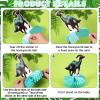 10 Pcs Dinosaur Centerpieces For Birthday Party 3D Dino Honeycomb Table Decorations Safari Jungle Animal Theme Baby Shower Table Paper Topper Stand Decor For Boys Girls Kids view 3