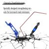 hopsupRC RC Aluminum Front and Rear Wide Sway Bar Kit Upgrades Part for 1/10 Slash 2WD RC Car,Alloy Sway Bar Kit Front & Rear Anti-Roll Bar Wide Sway Bar Hops Up view 3