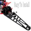 hopsupRC RC Aluminim Adjustable Wheelie Bar Kit Tail Wheel Head up Wheel Upgrades Part for 1/10 Slash 2WD,Rustler,Bandit,Adjustable Wheelie Bar Kit Tail Wheel Head up Wheel Assembly Hops Up view 3