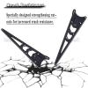 hopsupRC RC Aluminim Adjustable Wheelie Bar Kit Tail Wheel Head up Wheel Upgrades Part for 1/10 Slash 2WD,Rustler,Bandit,Adjustable Wheelie Bar Kit Tail Wheel Head up Wheel Assembly Hops Up view 4