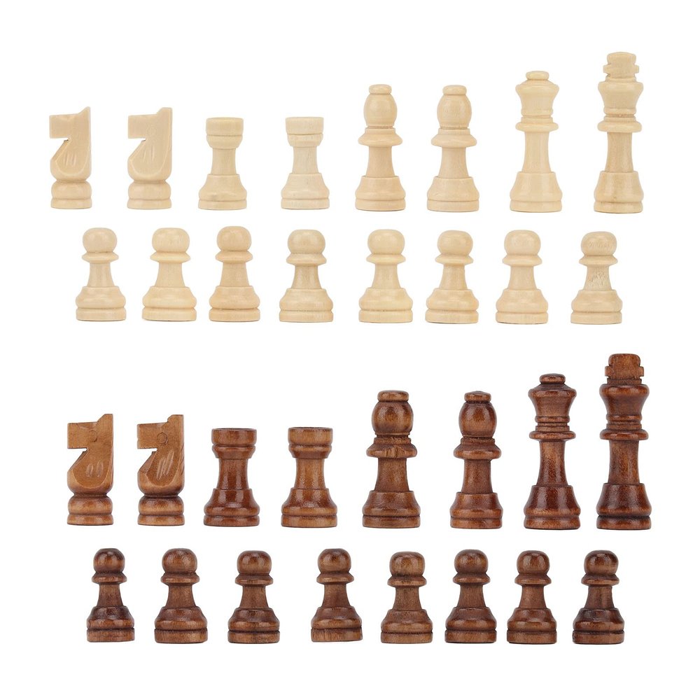 32 Pcs Chess Pieces Chess Game Figurine Pieces Replacement for Family Gatherings Party Games