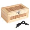 Luqeeg Wooden Useless Box, Stress Relief Box Toy Do t Touch Useless Box view 2