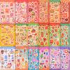 Tageenla Smelly Stickers Scratch and Sniff, 72 Sheets 1500+ Scented Stickers for Kids Food Theme 18 Scents, Cute Stinky Food Patterns for Classroom Reward, Student Incentives for Elementary view 1