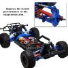 RCMYou Upgrades Part for 1/10 Granite/Senton 4x4 3S Blx & Mega 550,Vorteks 4x4 3S Blx,Alloy Front Rear Suspension Arm & Steering Blocks Caster Blocks C-Hubs Stub Axle Carriers,Red view 3