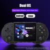 RG353P Handheld Game Console Built-in 64gb Game Card, 3.5 Inches Screen Portable Retro Game Console Support WiFi & Bluetooth, Android/Linux Dual System Open Source Game Machine U.S. Seller! (Black) view 2