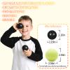 GUESVOT Ball Pit Balls Plastic Balls for Ball Pit BPA Free Plastic Balls Crush and Smash Proof Ball 100pcs 2.2" Set for Toddlers for Play Tent Tunnel (Black+White+Gray) view 4