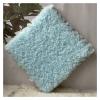 1 X 1 Ft Interlocking Carpet Tiles, 60 Pieces Interlocking Fuzzy Mat, Long Plush Foam Floor Tiles, Non-Slip Puzzle Floor Mat for Living Room, Bedroom, Playroom(Color:LightBlue) view 1