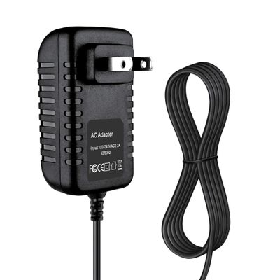PKPOWER 6 Volt 0.5 Amp Coaxial Battery Charger for Kidzone Ride-On Toy Bumper Race Car