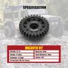 AGFRC Hardened Steel 8MM MOD1 30T RC Pinion Motor Gear for High Speed Runs and Drag Racing Application RC Upgrade Part (PG30T8 V2) view 3