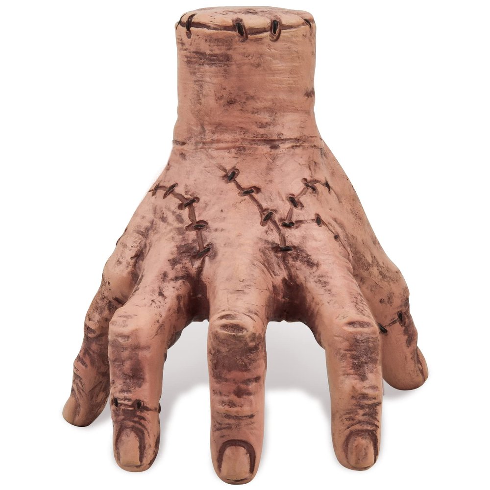 Abitoncc Thing Fake Hand Scary Realistic Crawling Hands Costume Props Halloween Gothic Home Decor for Wed Fans Collector