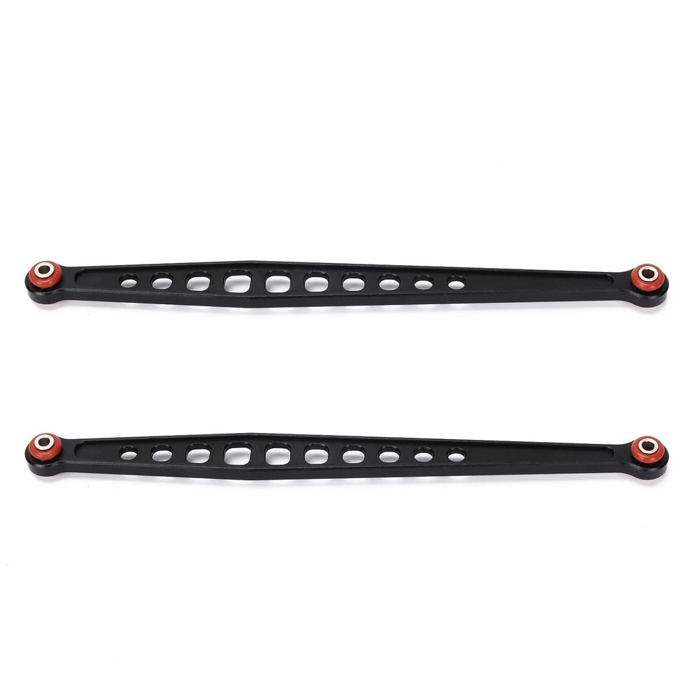 Alloy Rear Upper Suspension Link 4x206mm 2pcs for 1/7 UDR Unlimited Desert Racer 85086-4 Upgrade Parts (Black)