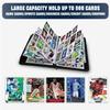 HESPLUS 900 Pockets Basketball Card Binder Sleeves, Trading Card Binder Collectible Trading Card Albums for Basketball Baseball Football Trading Sports Game Cards, Book Folder Organizer Card Holder view 3