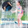 Lewtemi 10 ft Extra Large Non-Slip Splash Pad 120" for Adult Kids and Dog, Giant Thicken Sprinkler Pool Summer Outdoor Toys Fun Backyard Fountain Play Mat for Family Pet Dog (Blue,Classic Style) view 4