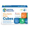 Learning Resources Story Starter Picture Cubes, Story Dice Cubes Toys, Educational Toys, Vocabulary Games for Kids, Teaches Communication, Suitable for Group Activities, Ages 4+ view 1