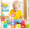 Montessori Baby Toys 6-12-18 Months, Infant Pull String Stacking Cups Shape Sorter Blocks Toy 6 7 8 9 10 11 12 M+ Sensory Development Learning Toy 6-9 9-12 Months Birthday Gift for 1 Year Old Boy Girl view 4