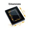 Graded Card Display FrameCompatible with PSA, CGC, and TAG SlabsWall-Mount Trading Card Display Case for Sports Cards, Pokmon, and MTG view 4
