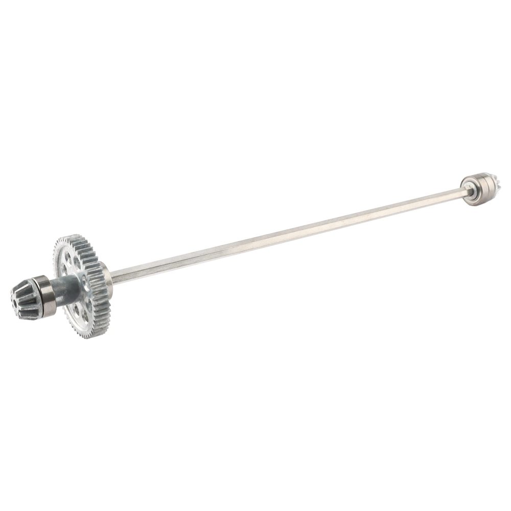 GDOOL 1:10 9125 RC Trucks Car Upgraded Original Parts Aluminum Main Drive Shaft 25-ZJ05 LG-ZJ05 for High Speed 1:10 9125 RC Trucks (Longer)