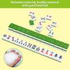 DSNGEZ Traditional Mini Chinese Mahjong Game Set 144 Tiles, with Portable Handbag, Tile Size -2.4 x 1.5 x 1.1 cm (1.0 x 0.6 x 0.5 inch)() view 4