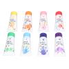 Alomejor 8PCS Finger Paints Washable DIY Kids Finger Paints for School Classroom Art Painting Supplies view 1