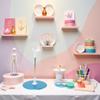 Pssopp Doll Display Stand Holder, 1/3 Adjustable Doll Stand Holder Toys Display Home Accessories Dolls Mini Display Tool view 2
