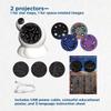 The Thames & Kosmos Planetarium Projector Essential STEM Tool | Illuminate Your Room as a Planetarium Theater | Dual Projector Casts Star Maps & Space-Themed Images from the James Webb Space Telescope view 4