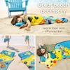 Pokemon Anime 24"(W) X 45"(L) Soft Toddler Nap Mat with Pillow and Blanket Perfect for Preschool, Daycare, and Travel (100% Official Licensed Product) view 4
