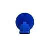 Display Wall Mount Stand Compatible with Funko Pop | Strong Adhesive Block Design for Displaying Figures or Other Items | Made in USA (Blue 6 Pack) view 4