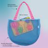 Stephen Joseph, Beach Tote with Sand Toys - Toddler and Baby Beach Toys, Travel Friendly Beach Set, 6 Piece Beach Play Set, Beach Bag with Sand Toys for Toddlers and Kids, Dino Pirate Large view 2