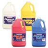 Constructive Playthings Washable Tempera Paint for Kids, Classroom Painting Supplies, Set of 4 Gallons, Primary Colors view 1