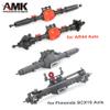 2pcs Heavy Duty Overdrive Bevel Gear, 33T/8T Bevel Gear Set for 1/10 RC Crawler Car Axial SCX10 II RGT 86100 Redcat GEN8 Element Enduro CC01 Front Rear Axle view 4