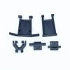 KingVal Replacement Plastic Anti-Collision Bumper Mount Kits RC Spare Parts Compatible with WLtoys 124018 124016 RC Car view 1