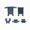 KingVal Replacement Plastic Anti-Collision Bumper Mount Kits RC Spare Parts Compatible with WLtoys 124018 124016 RC Car view 2