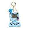 Pendant Keychain Retro Classic Game Console Playable Electronic Miniature Handheld Mini Games Machine with Keychain Ring Gift (F6) view 1