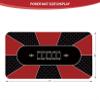 nuveti 70 x 35 Inch Texas Hold'em Poker Mat Portable Rubber Poker Table Top Water Waterproof, Noise Reduction Poker Table Top for Any Tabletop Game view 2