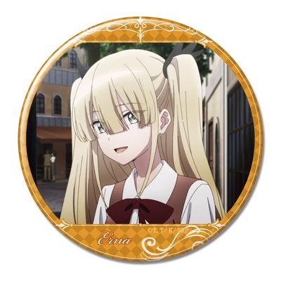 Spy Classroom Tin Badge Elna C KBAN-S015-m31