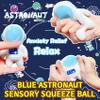 Astronauts Squishy Stress Balls (2 Pack) Squeeze Toy, Squishy Fidget Toys Stress Dough Balls for Kids and Adults, Special Needs, Relax, Calm, Kids Birthday Gifts, Space Themed Party Favors view 4