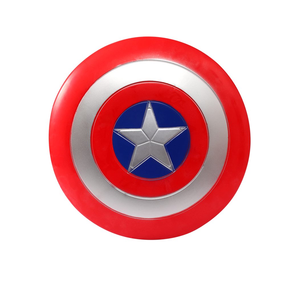 AMARONE 12.6 inch Captain Shield Kids Superhero Prop Role Play Toy for Kids Boys Party Cosplay Red