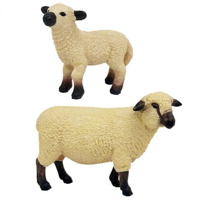 Gemini&Genius Lamb Toys Farm Animal Figurines, Shaun The Sheep Toys Playset. Great for Kids Party Supplies, Gifts for Kids, Ages 3+