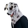 BEESUM 2023 Premium Dalmatian Dog Head Mask Moving Mouth Pug Cosplay Hat for Halloween Christmas Party Costume view 2