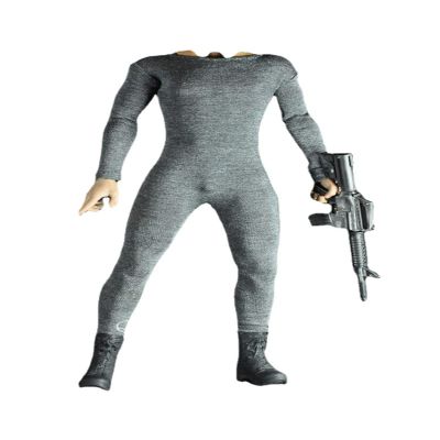 12" Male Figure 1/6 Scale Grey Elastic Bodysuit Clothing.only Sell Clothes, not Models.